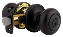 Kwikset 740H-S Hancock Single Cylinder Keyed Entry Knob.