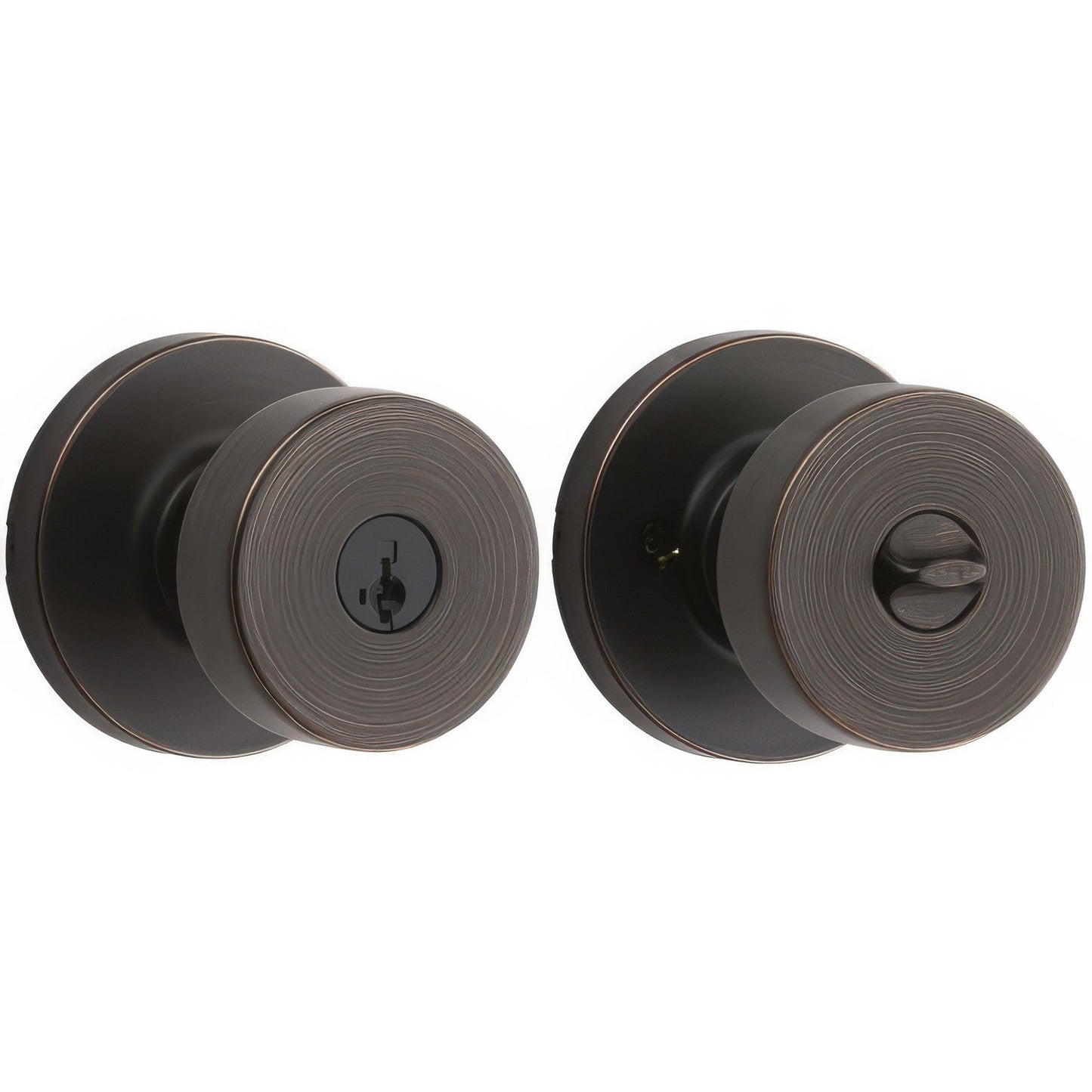 Kwikset 740PSKRDT Pismo Keyed Entry Door Knob.