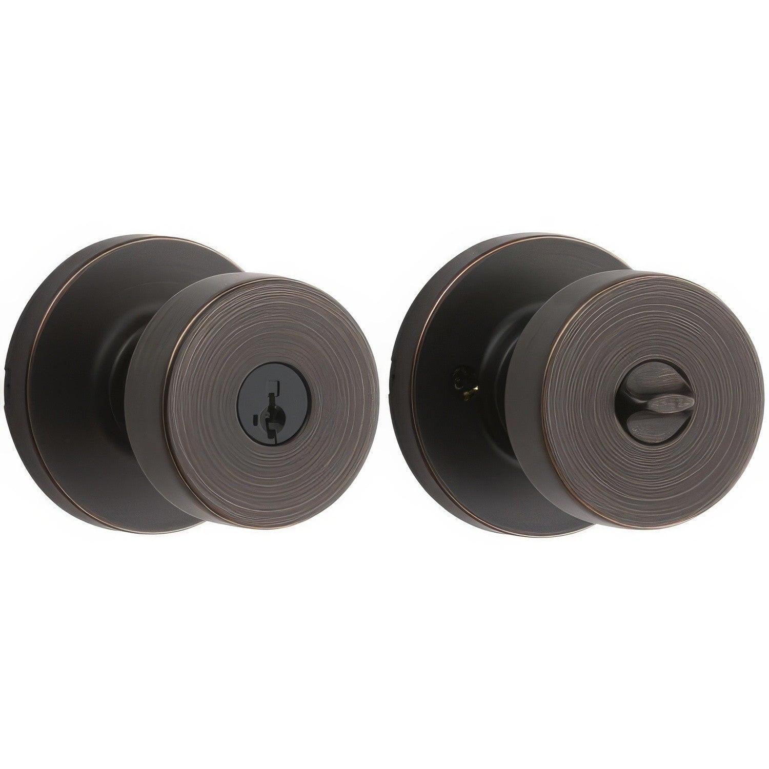 Kwikset 740PSKRDT Pismo Keyed Entry Door Knob