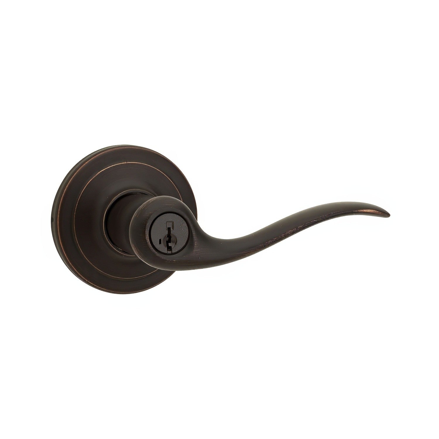 Kwikset 740TNL-S Tustin Keyed Entry Lever.