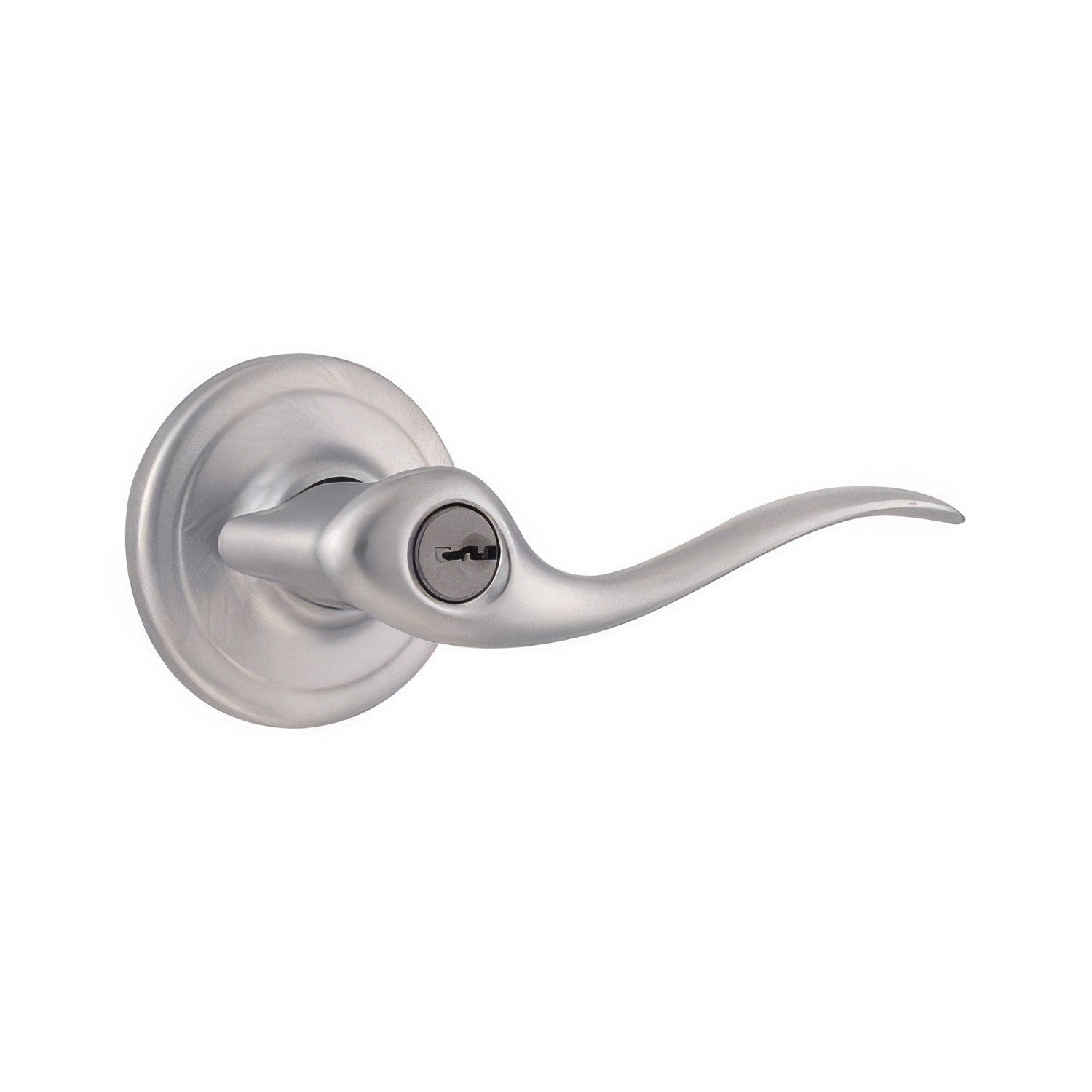 Kwikset 740TNL-S Tustin Keyed Entry Lever.