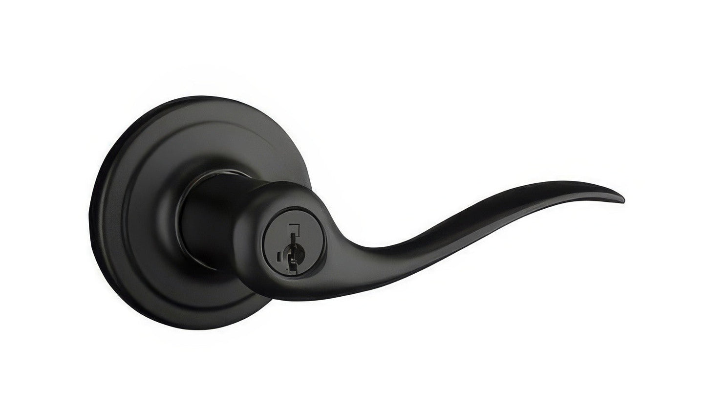 Kwikset 740TNL-S Tustin Keyed Entry Lever.