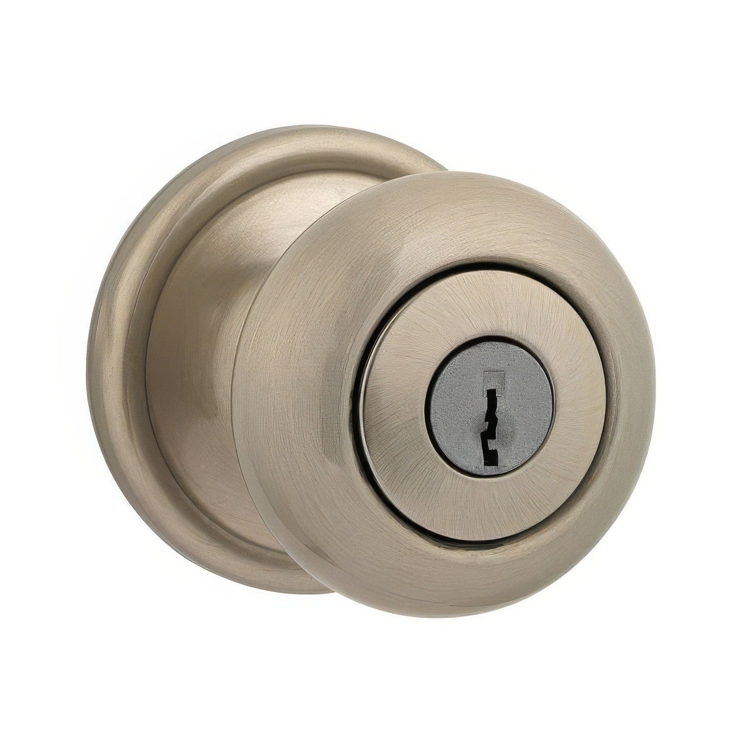 Kwikset 750H Hancock Storeroom Keyed Door Knob.