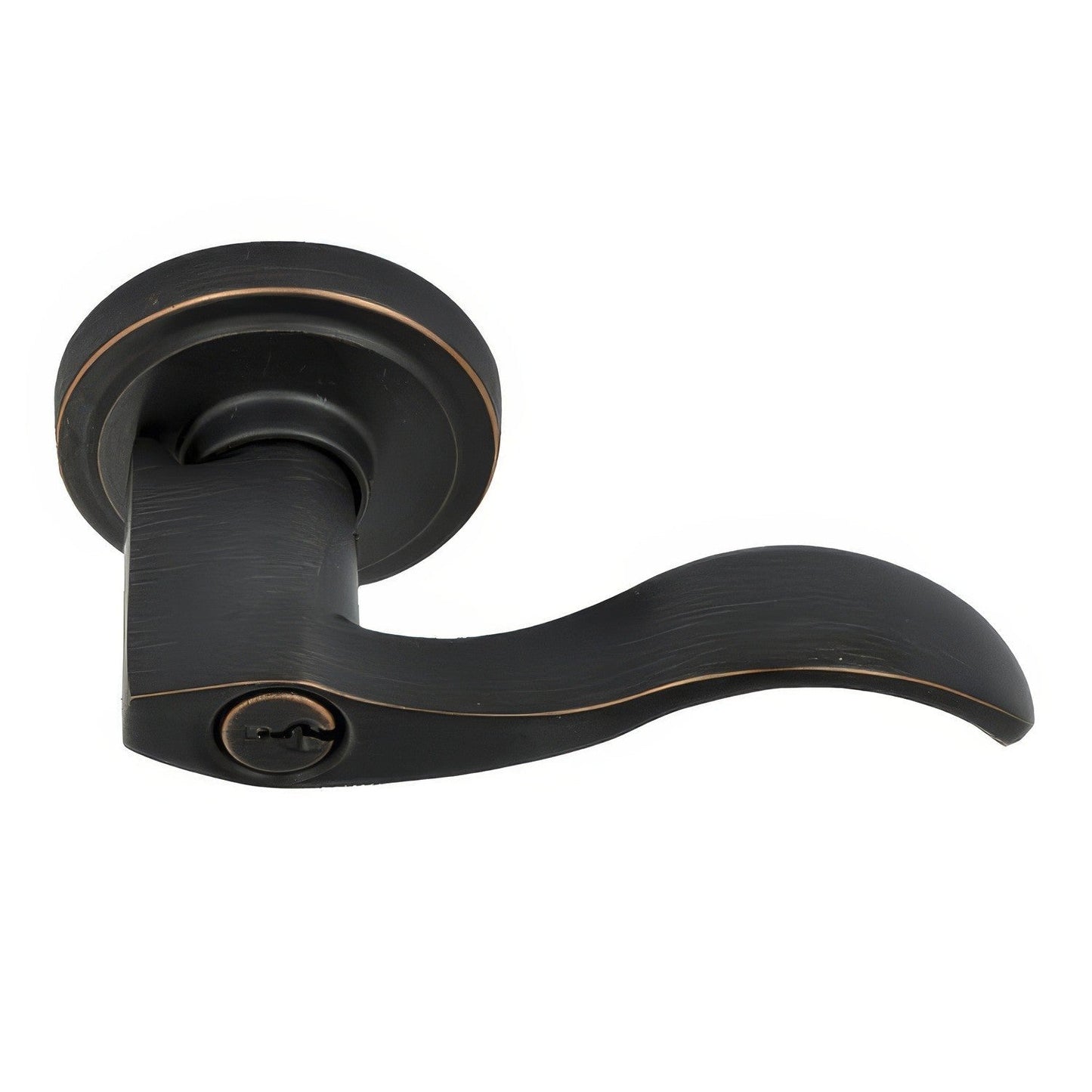 Better Home Products Twin Peaks Left Hand Keyed Entry Door Lever