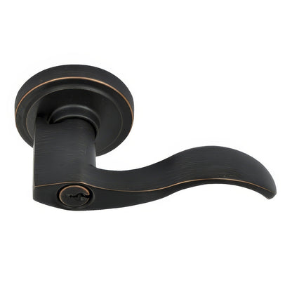 Better Home Products Twin Peaks Left Hand Keyed Entry Door Lever