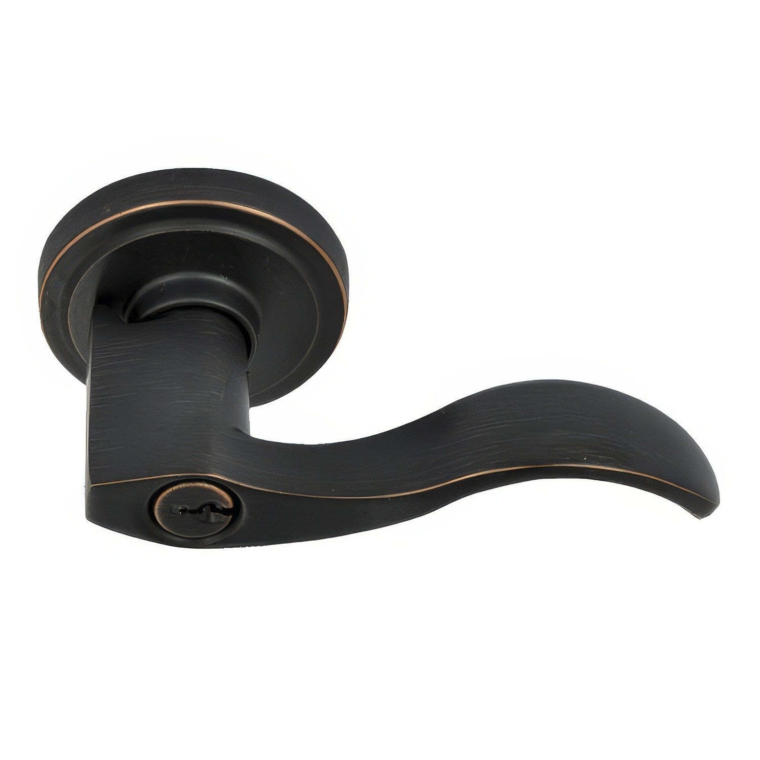 Better Home Products Twin Peaks Right Hand Keyed Entry Door Lever