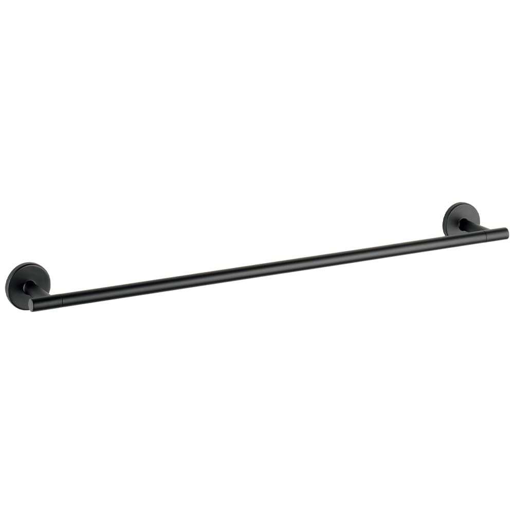 Delta 759240BL 24" Trinsic Towel Bar Flat Black Finish.
