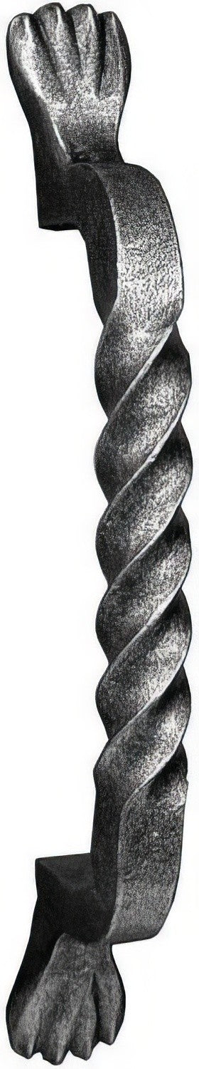 Emtek 76028 Wrought Steel 8" Center to Center Wrought Steel San Carlos Door Pull