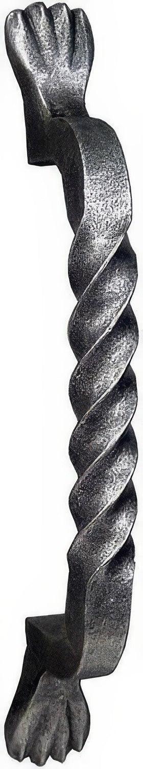 Emtek 76028 Wrought Steel 8" Center to Center Wrought Steel San Carlos Door Pull