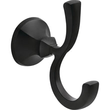 Delta 76435BL Ashlyn Double Robe Hook Matte Black Finish.
