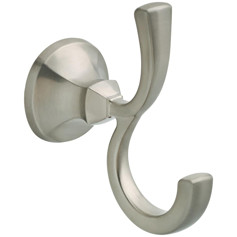 Delta 76435SS Ashlyn Double Robe Hook Brilliance Stainless Steel Finish.