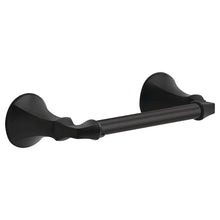 Delta 76450BL Ashlyn Pivoting Toilet Paper Holder Matte Black Finish.