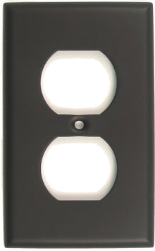 Rusticware 783ORB Single Outlet Switch Plate Oil Rubbed Bronze Finish.