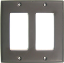 Rusticware 787ORB Double Rocker Switch Plate Oil Rubbed Bronze Finish.