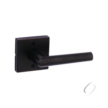 Kwikset 788MILSQT-11P Milan Lever with Square Rose Half Dummy Door Lock Venetian Bronze Finish.