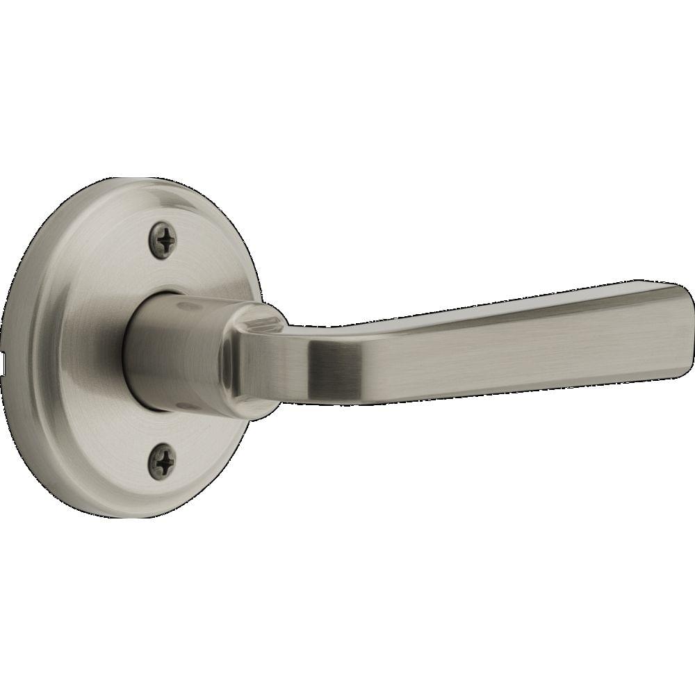 Kwikset 788TDL-15 Trafford Lever Half Dummy Satin Nickel Finish.