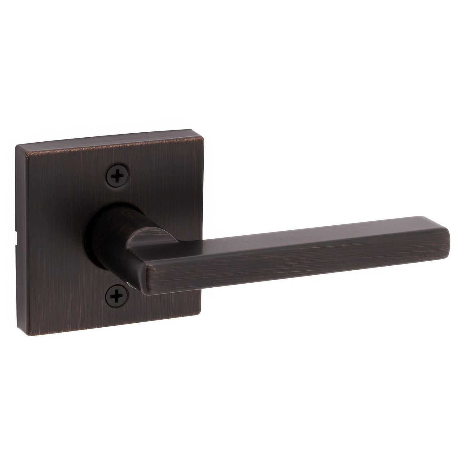Kwikset 788HFLSQT Halifax Single Dummy Lever with Square Rosette.