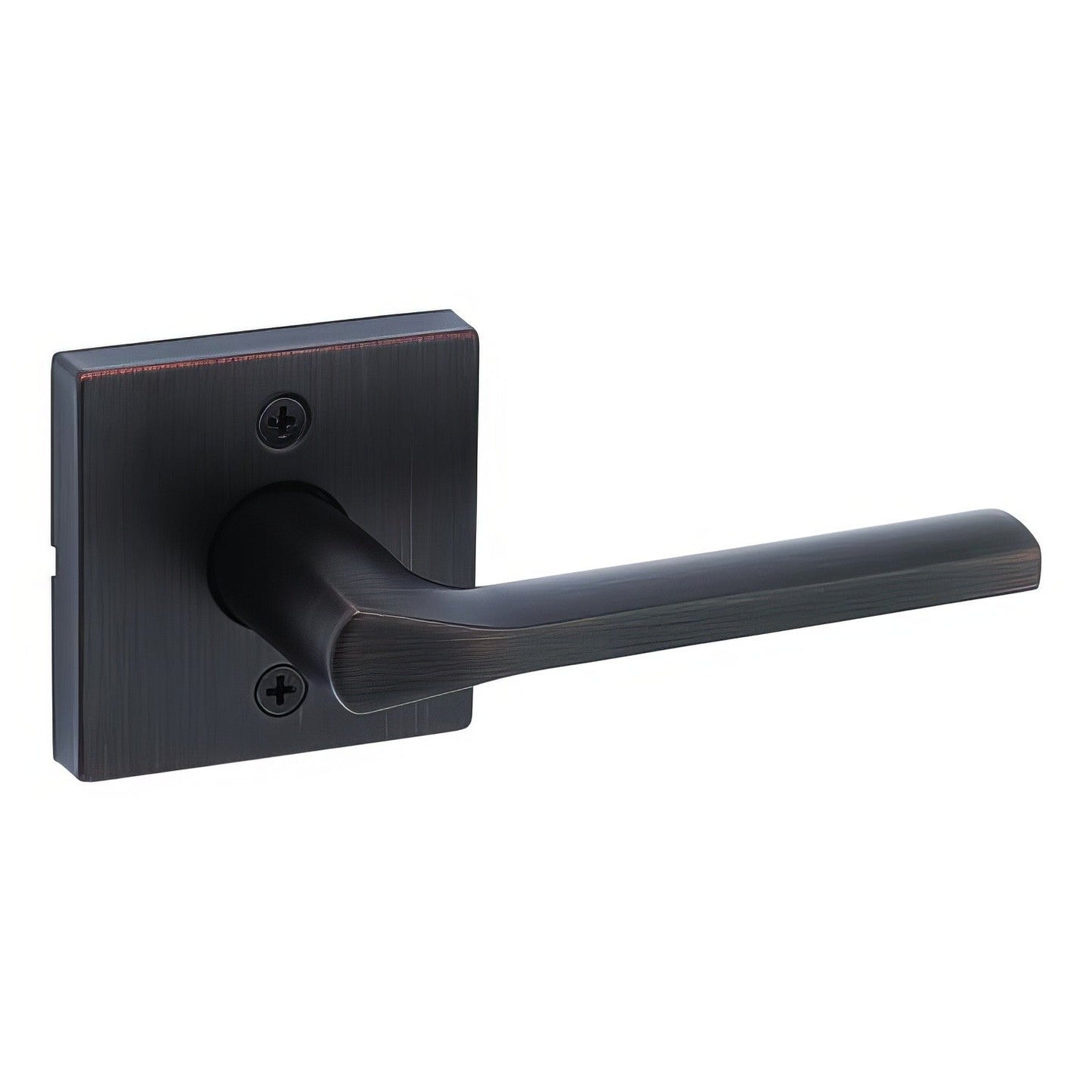 Kwikset 788LSLSQT Lisbon Dummy Door Lever with Square Rose.