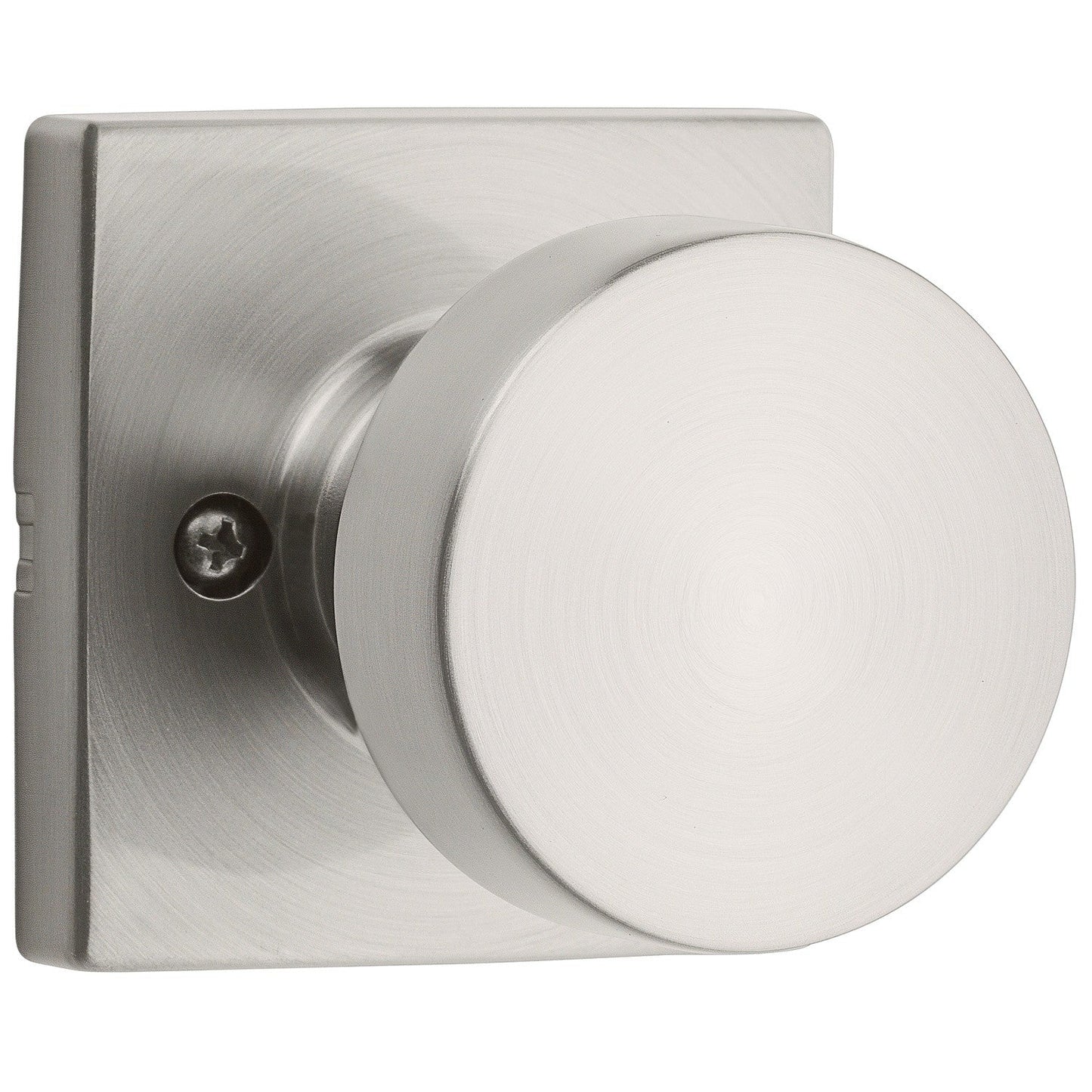 Kwikset 788PSKSQT Pismo Dummy Door Knob with Square Rose.