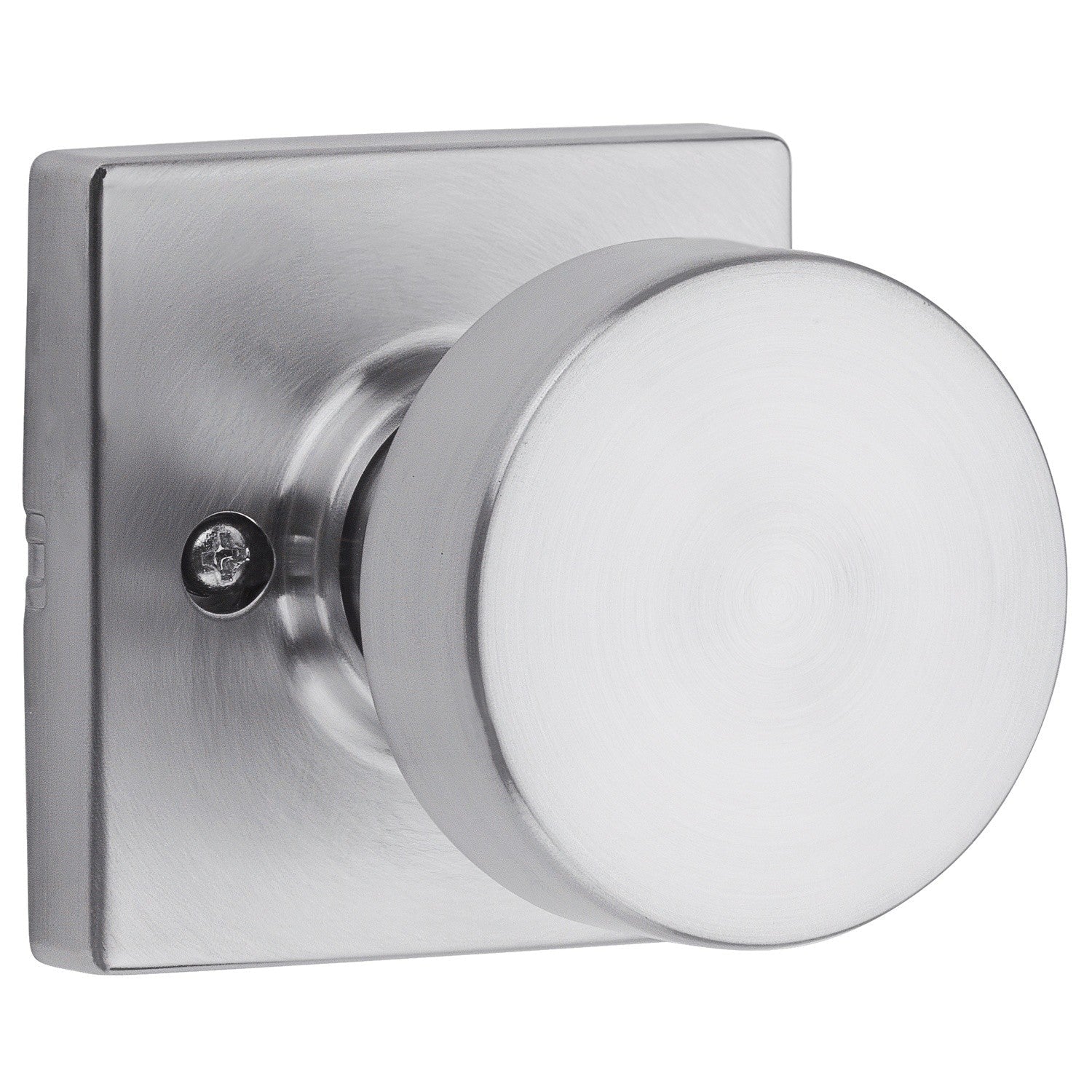 Kwikset 788PSKSQT Pismo Dummy Door Knob with Square Rose.