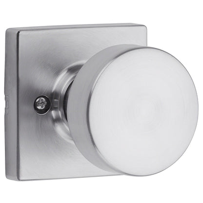 Kwikset 788PSKSQT Pismo Dummy Door Knob with Square Rose.