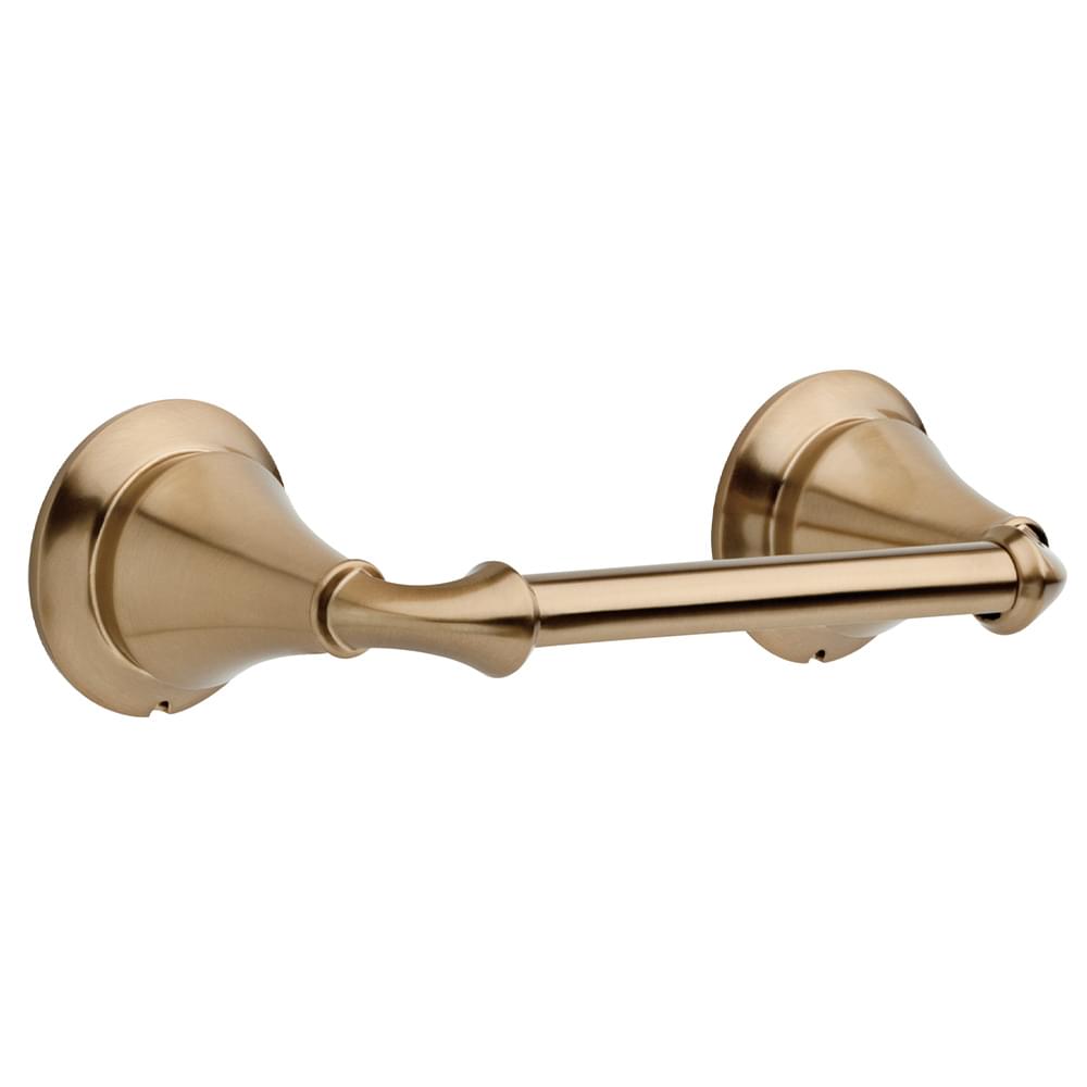 Delta 79450CZ Linden Pivoting Toilet Paper Holder Champagne Bronze Finish.
