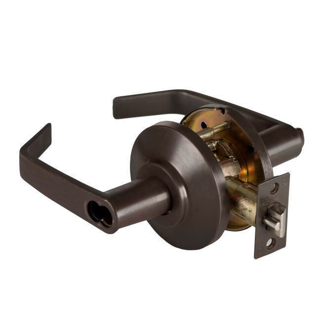 Best Access 7KC37 7K Series 2-3/4" Backset 7 Pin Entry 15 Lever and D Rose ANSI Strike Less Core