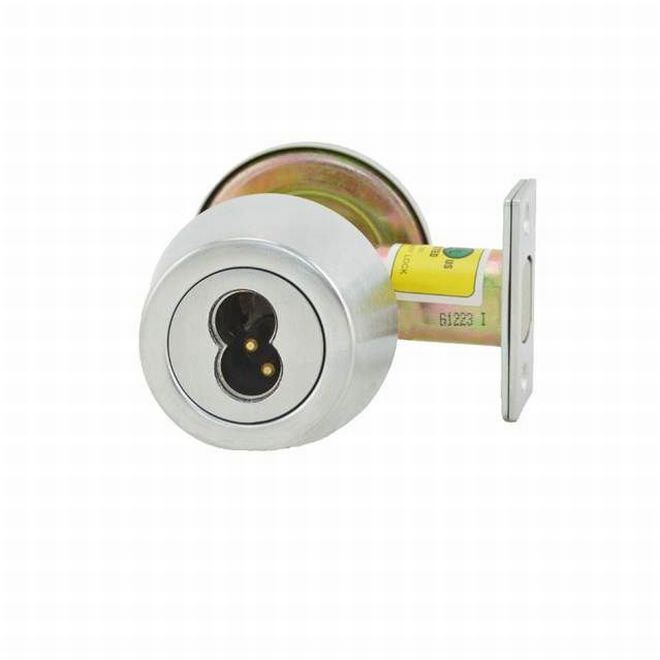 Best Access 7T37KSTK626 7T Series 2-3/4" Backset 7 Pin Single Cylinder Deadbolt Standard Strike Less Core