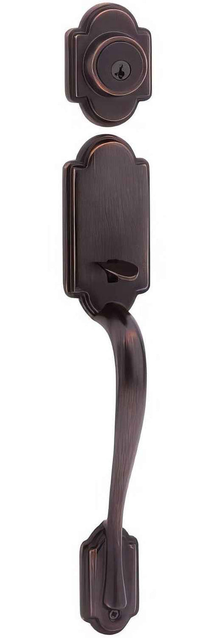 Kwikset 800AN-LIP-S Arlington Single Cylinder Handleset