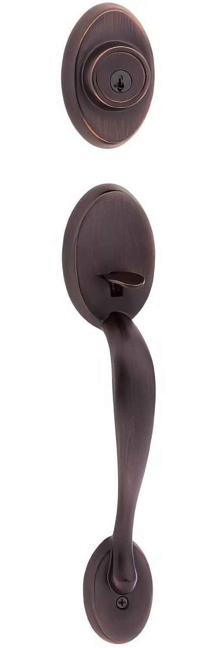 Kwikset 800CE-LIP-S Chelsea Single Cylinder Handleset