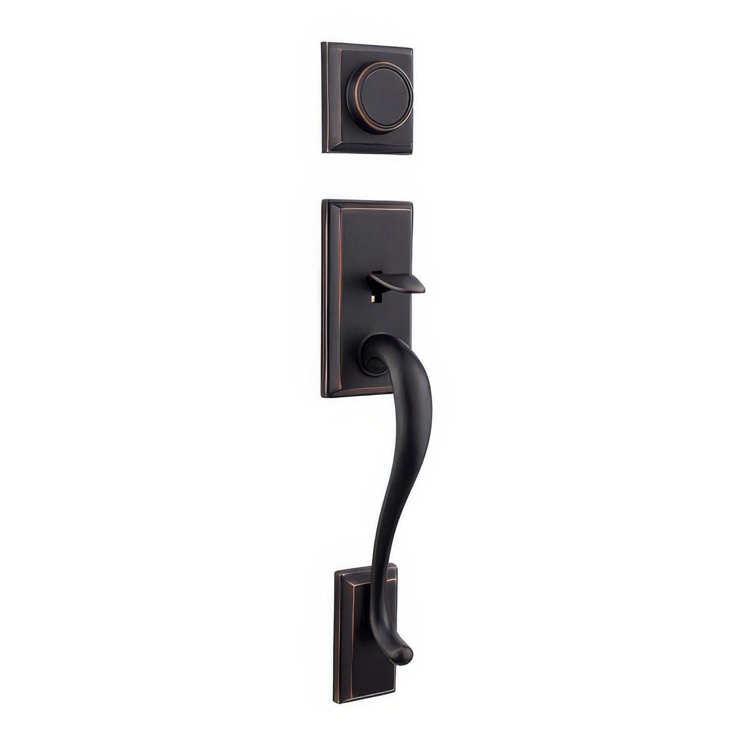 Kwikset 802HE-LIP Hawthorne Dummy Handleset