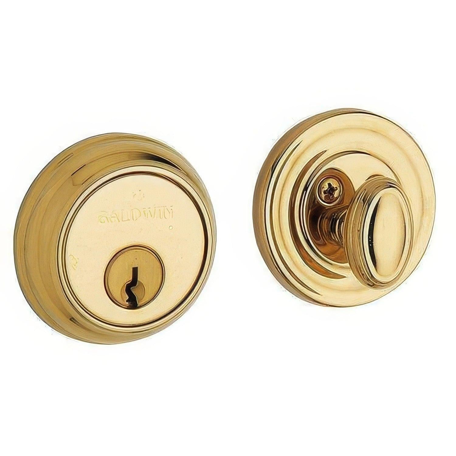 Baldwin 8031 Traditional Single Cylinder Deadbolt for 1-5/8" Bore Hole