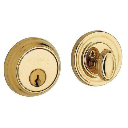 Baldwin 8031 Traditional Single Cylinder Deadbolt for 1-5/8" Bore Hole