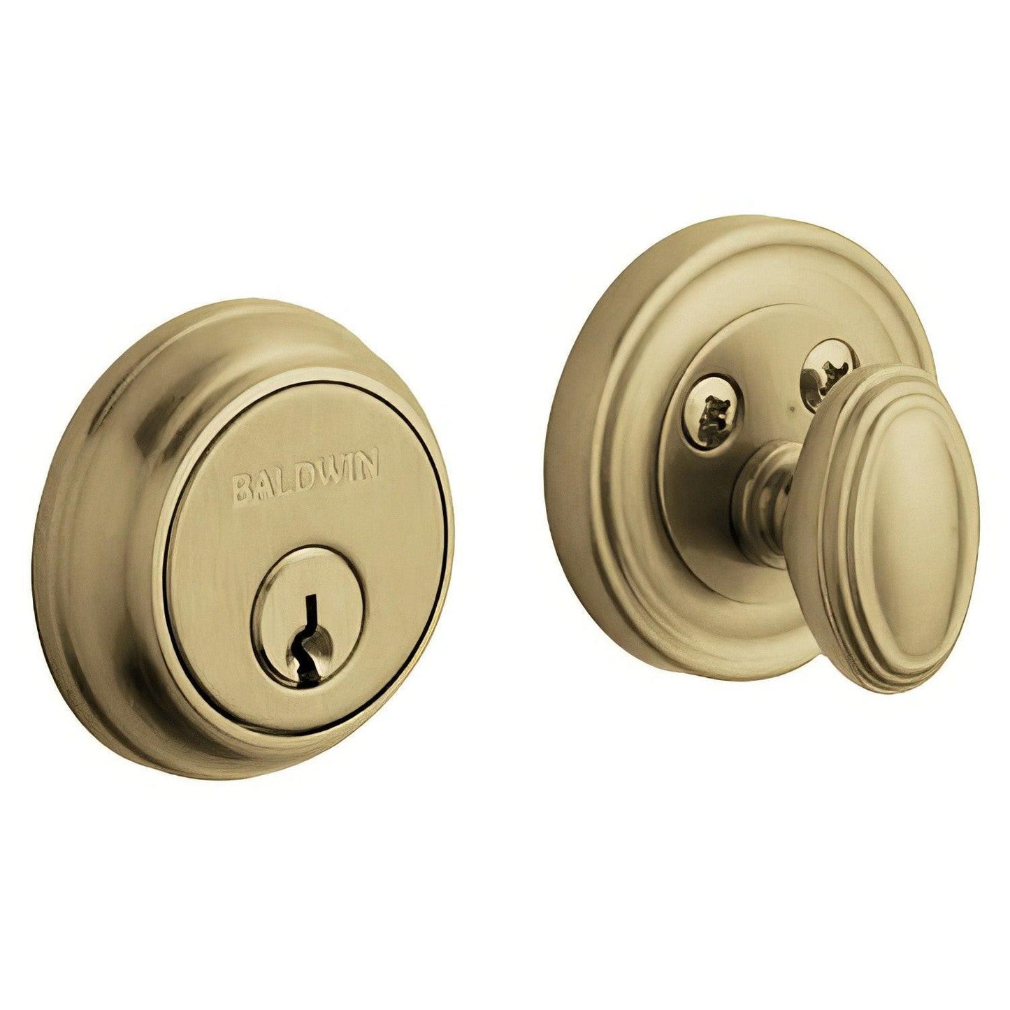 Baldwin 8031 Traditional Single Cylinder Deadbolt for 1-5/8" Bore Hole