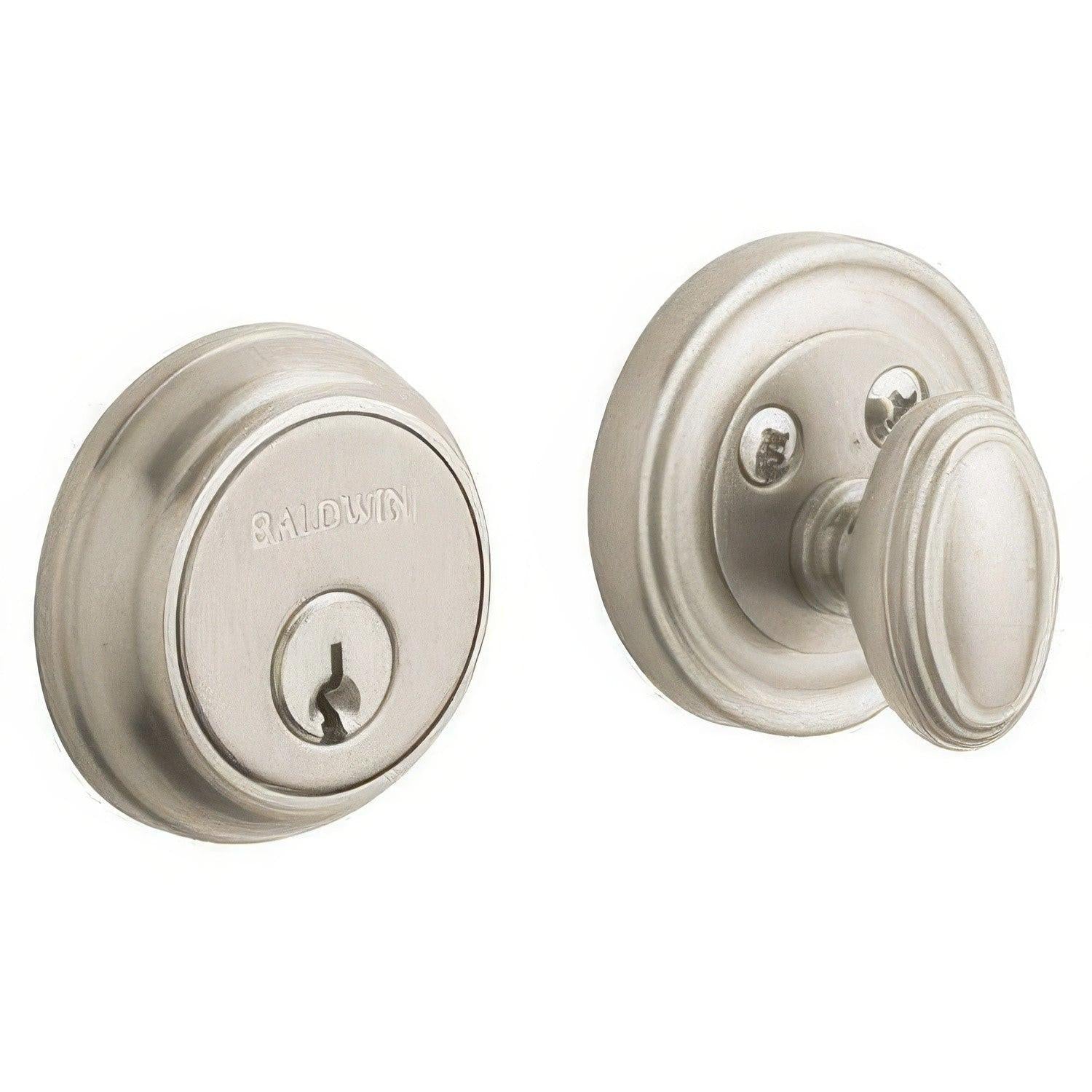 Baldwin 8031 Traditional Single Cylinder Deadbolt for 1-5/8" Bore Hole