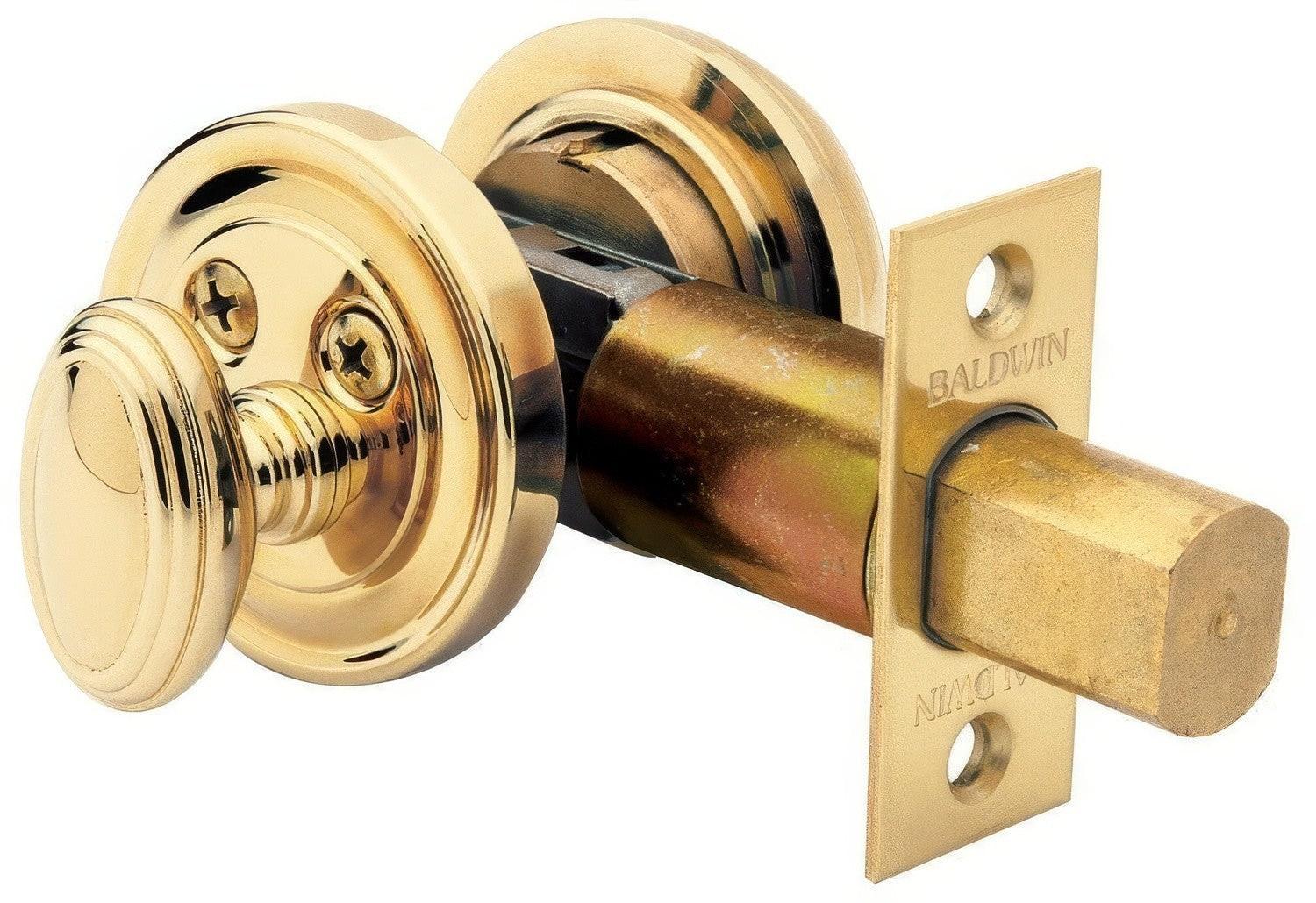 Baldwin 8031 Traditional Single Cylinder Deadbolt for 1-5/8" Bore Hole