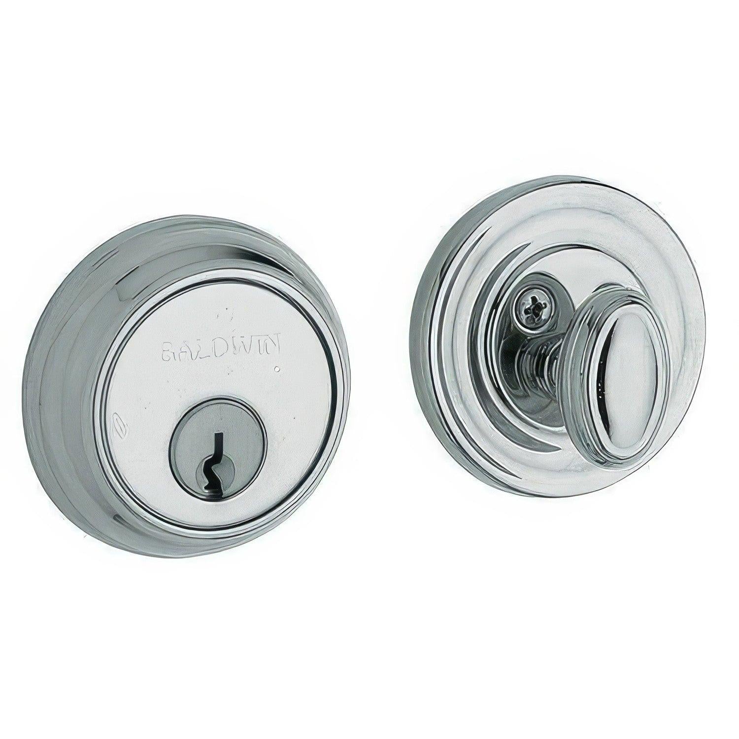 Baldwin 8031 Traditional Single Cylinder Deadbolt for 1-5/8" Bore Hole