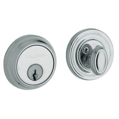 Baldwin 8031 Traditional Single Cylinder Deadbolt for 1-5/8" Bore Hole