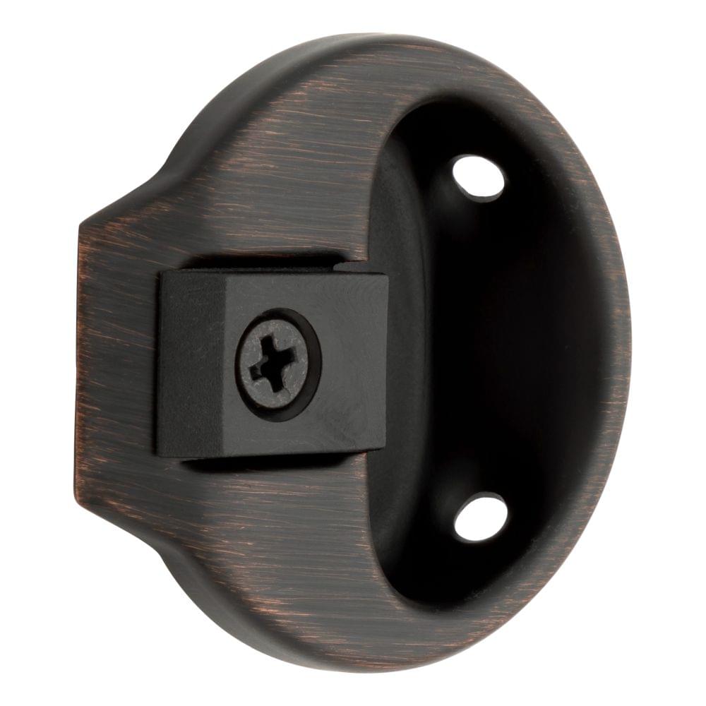 Kwikset 80318-008 Full Round Adjustable Strike for US11P Venetian Bronze and 514 Matte Black Finish - Must be Ordered in Multiples of 4 *.