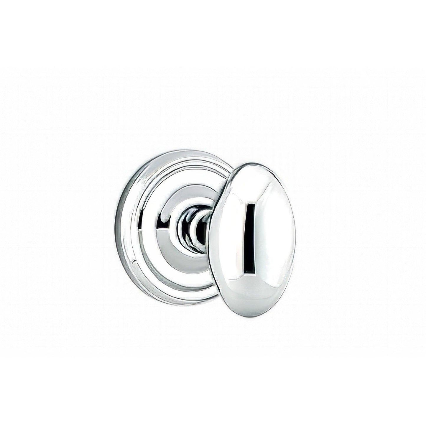 Emtek 8050EUS Egg Knob Dummy Pair With Regular Rose