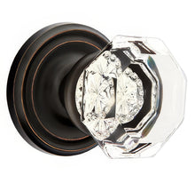 Emtek 8050OTUS Old Town Crystal Knob Dummy Pair With Regular Rose
