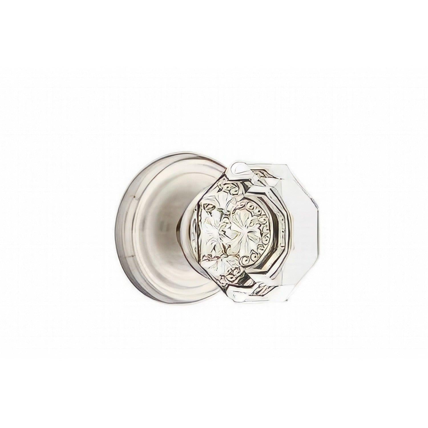 Emtek 8050OTUS Old Town Crystal Knob Dummy Pair With Regular Rose