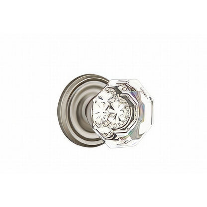 Emtek 8050OTUS Old Town Crystal Knob Dummy Pair With Regular Rose