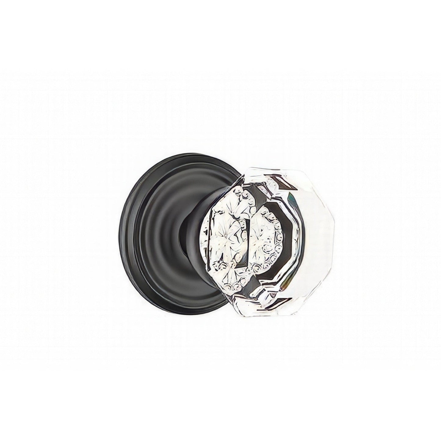 Emtek 8050OTUS Old Town Crystal Knob Dummy Pair With Regular Rose