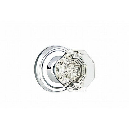 Emtek 8050OTUS Old Town Crystal Knob Dummy Pair With Regular Rose