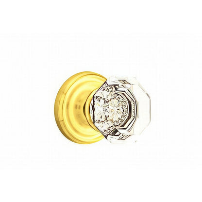 Emtek 8050OTUS Old Town Crystal Knob Dummy Pair With Regular Rose