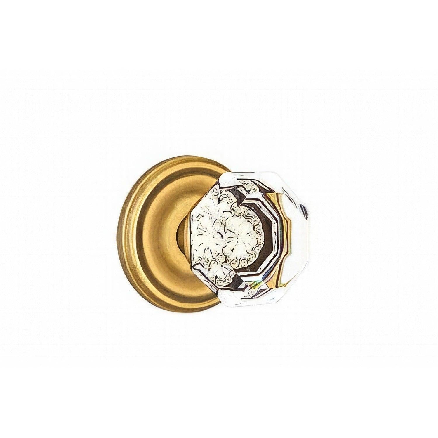Emtek 8050OTUS Old Town Crystal Knob Dummy Pair With Regular Rose