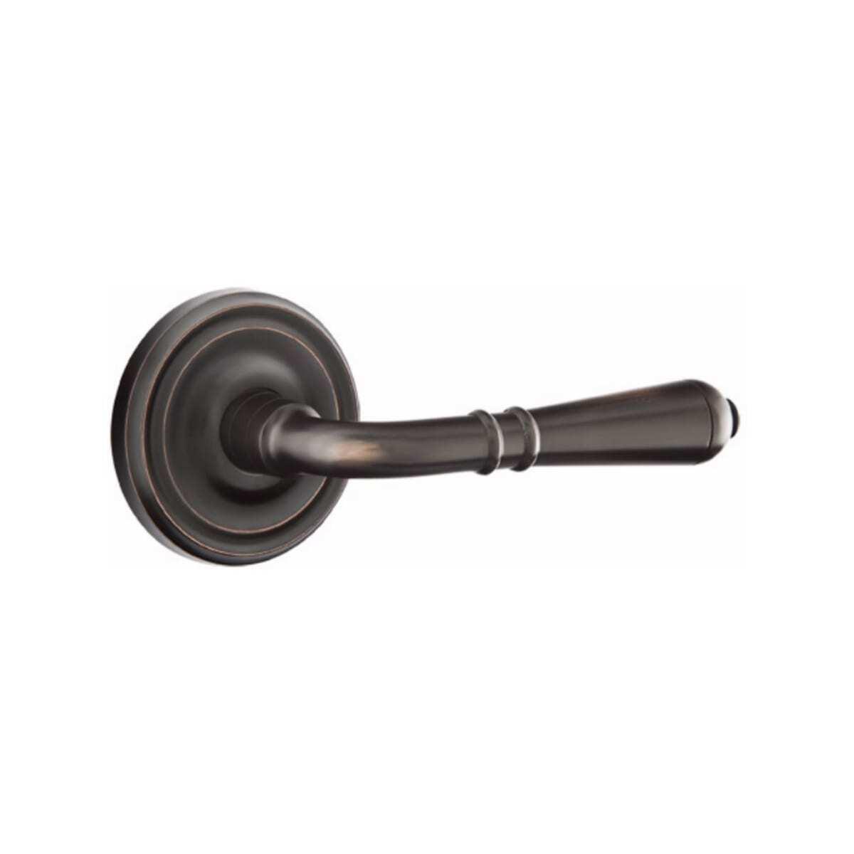 Emtek 8050TUS Turino Dummy Door Lever Pair with Regular Rose
