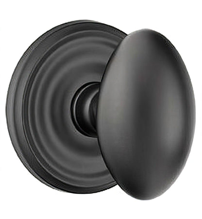 Emtek 8100EUS Egg Knob Passage With Regular Rose