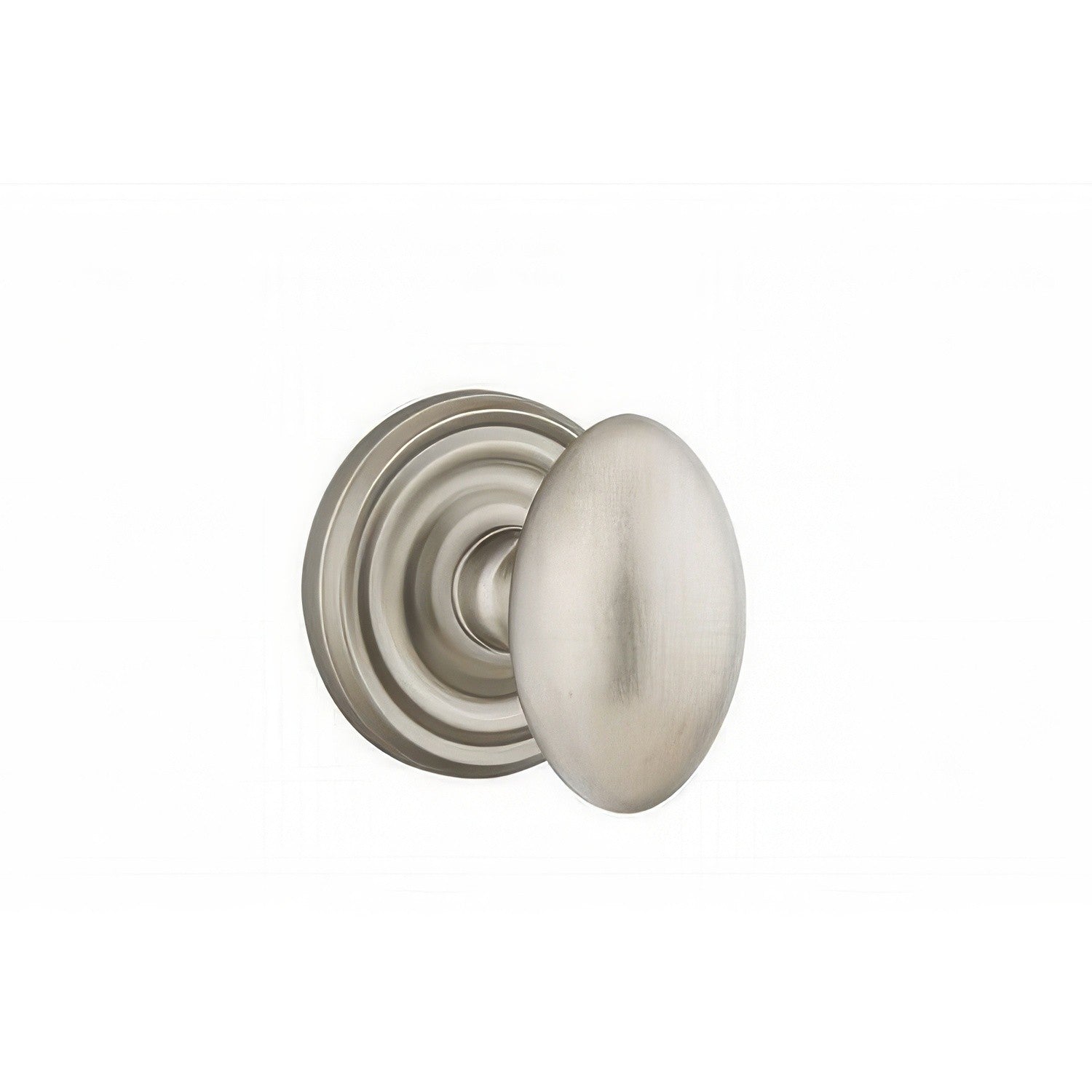 Emtek 8100EUS Egg Knob Passage With Regular Rose